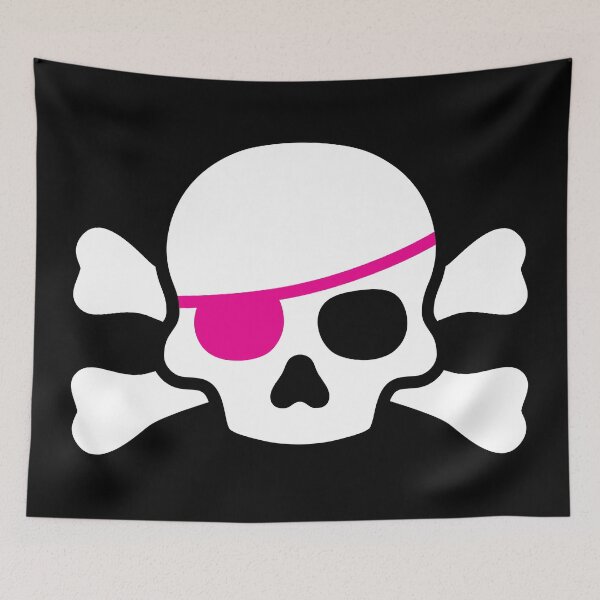 Item preview, Ms Jolly Roger – Pirate Girl designed and sold by Badger Badges.
