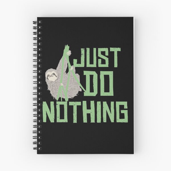 Item preview, Just do nothing sloth designed and sold by themd-haendler.