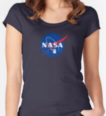 NASA TAR DIS Fitted Scoop T-Shirt