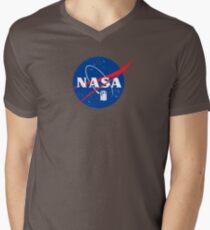 NASA TAR DIS V-Neck T-Shirt