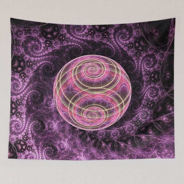 Item preview, Swirly Ball - Fractal Artwork designed and sold by Elvira Draat.