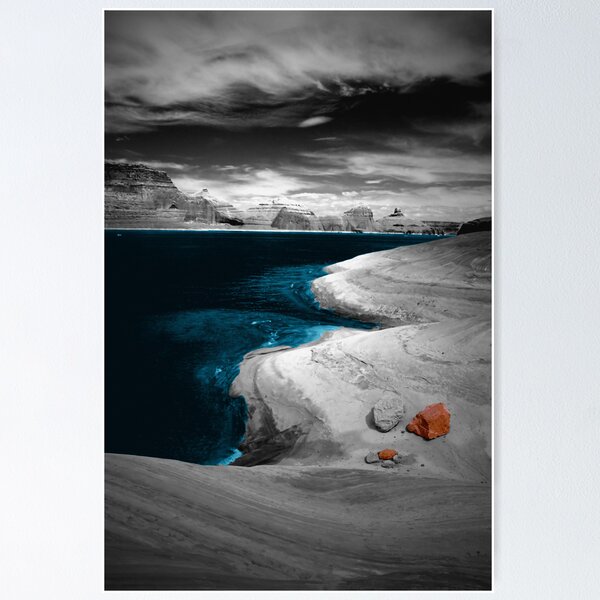 Item preview, Shoreline and Distant Cliffs, Lake Powell, Utah designed and sold by Tom Fant.