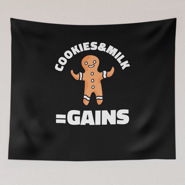 Item preview, Cookies & Milk Gains designed and sold by hadicazvysavaca.
