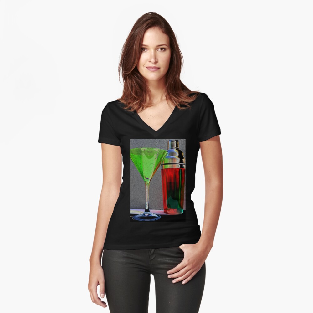 Item preview, Fitted V-Neck T-Shirt designed and sold by Jdubphotog.