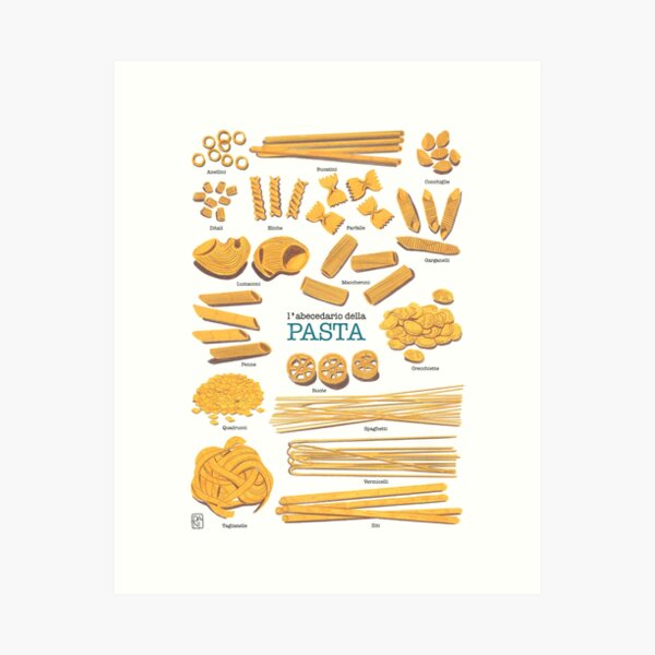 Pasta Art Print