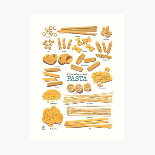Pasta Art Print