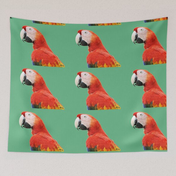 Item preview, Scarlet Macaw or Aracanga, Costa Rica designed and sold by Geoffrey Higges.