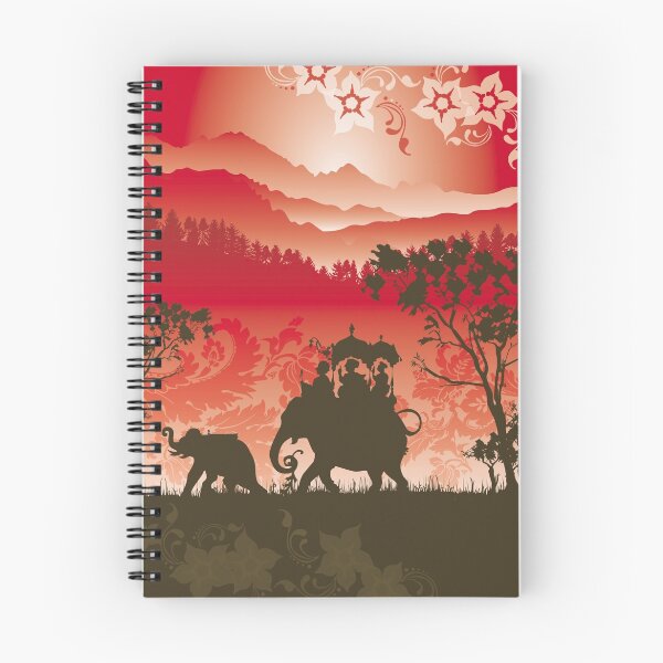 Item preview, Indian Elephants and monkeys designed and sold by Lara Allport.