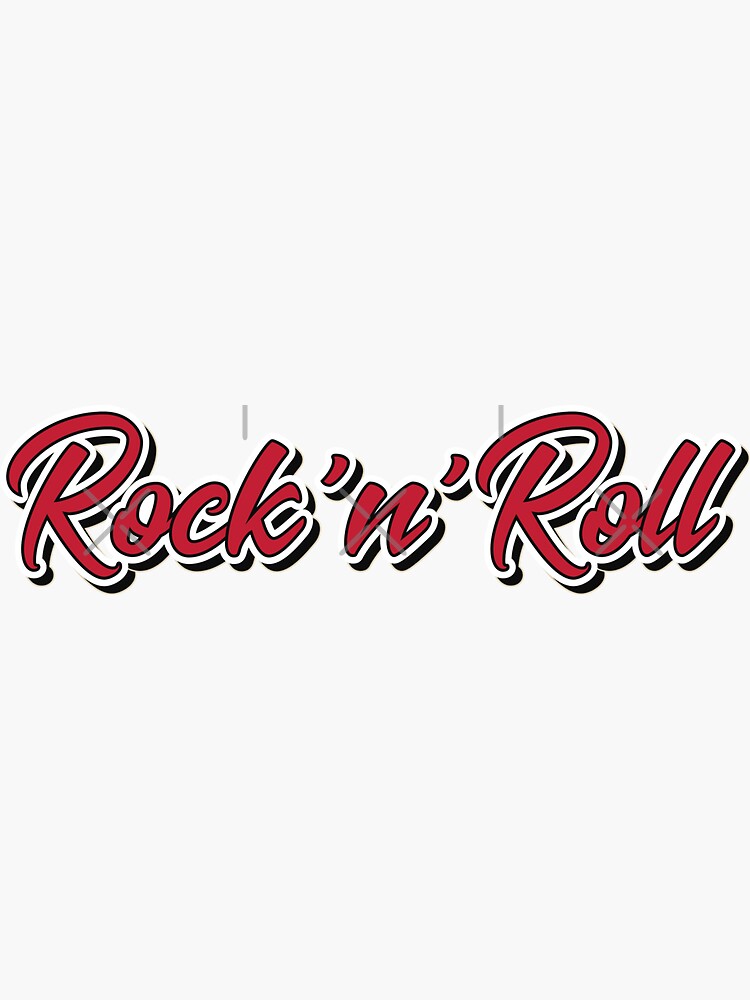 Rock N Roll Stickers Set Sticker