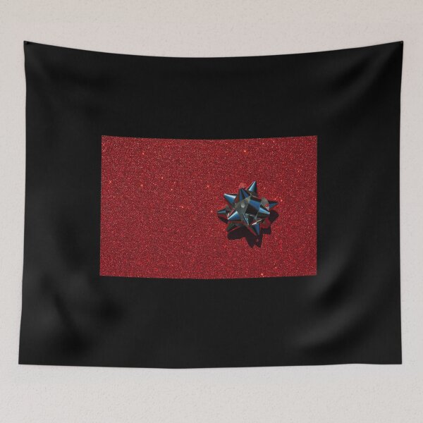 Item preview, Christmas:  Silver Star on Millions of Red Sparkles designed and sold by Jen Waltmon.