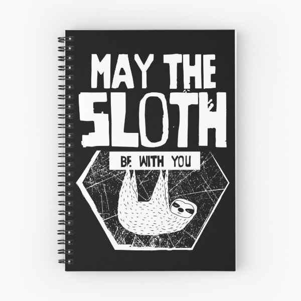 Item preview, May the sloth be with you designed and sold by themd-haendler.