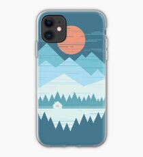 Cabin In The Snow iPhone Case