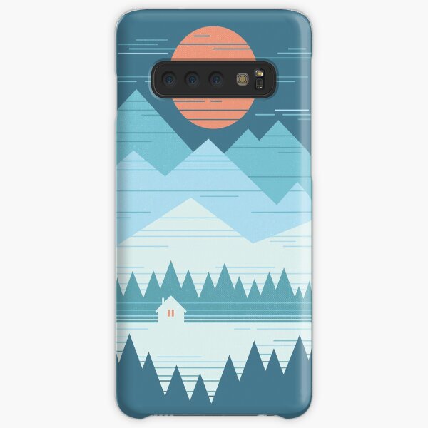 Cabin In The Snow Samsung Galaxy Snap Case