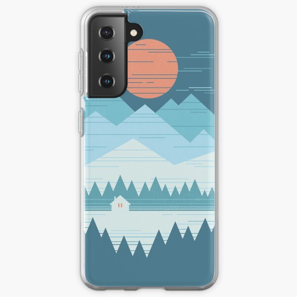 Cabin In The Snow Samsung Galaxy Soft Case