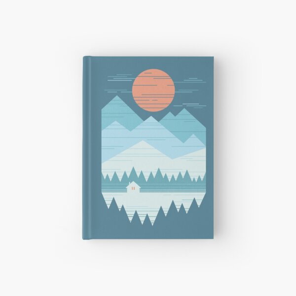 Cabin In The Snow Hardcover Journal