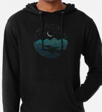 Zwischen den Bergen und den Sternen Leichter Hoodie