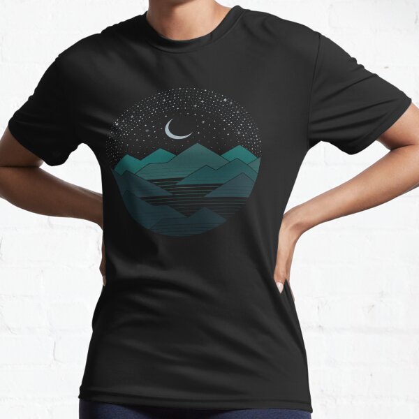 Between The Mountains And The Stars Active T-Shirt