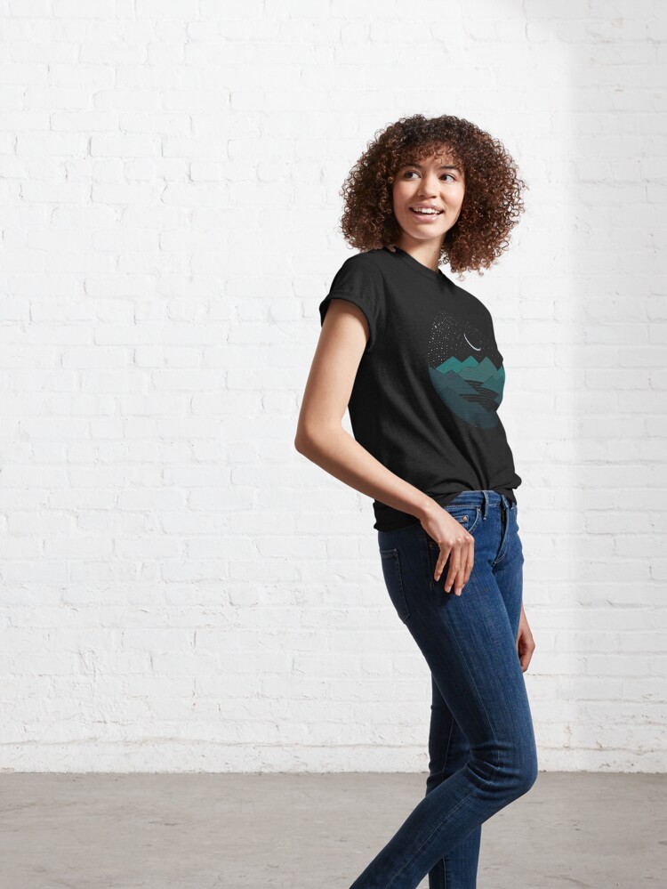 Alternate view of Between The Mountains And The Stars Classic T-Shirt
