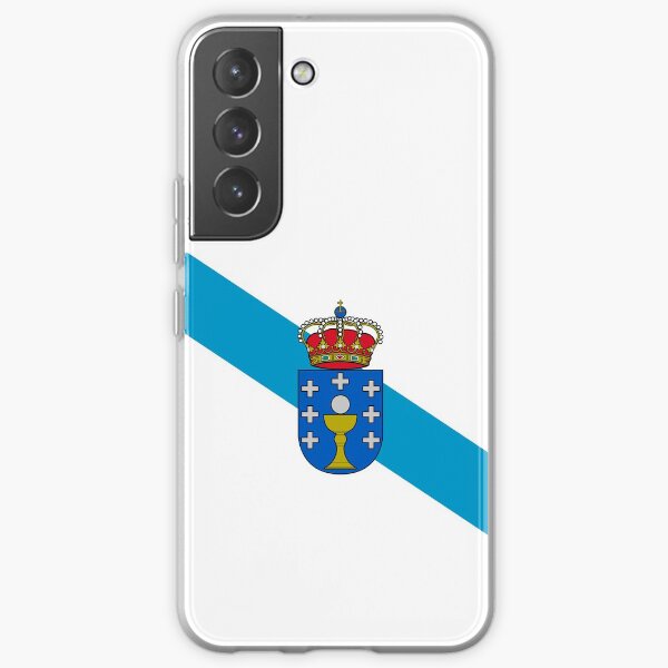 Bandera de Galicia (España) Funda blanda para Samsung Galaxy
