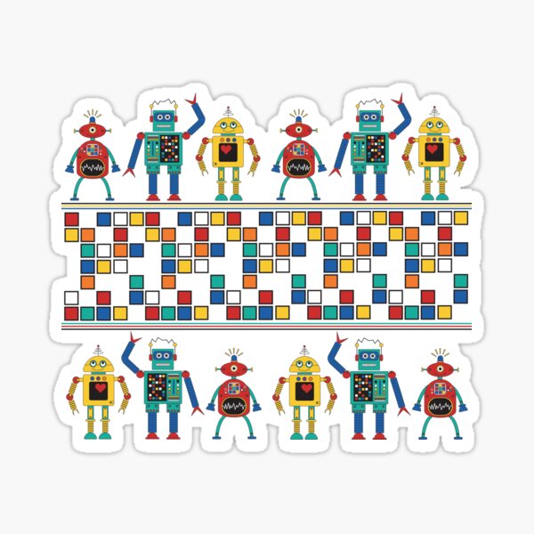 Robots Sticker