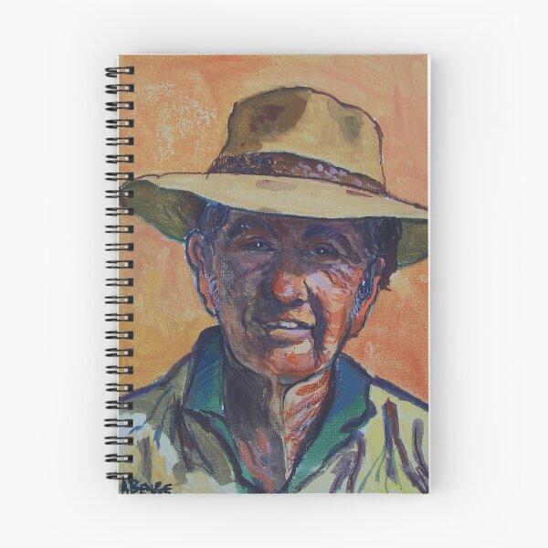Aperçu de l'œuvre Outback Stockman créée et vendue par Al Benge - NZ & Australian Art.