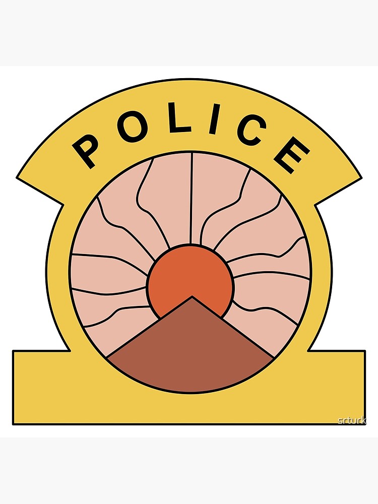 Póster «Paradise PD - Paradise Police» de srturk | Redbubble