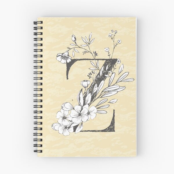 Item preview, Flowered Initials - Lemon - Z designed and sold by Anguru.
