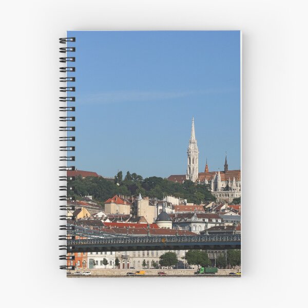 Item preview, Chain bridge and Fisherman towers Budapest Hungary designed and sold by goceris.