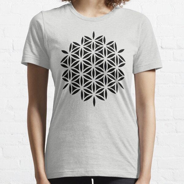 Flower of life, sacred geometry, Metatrons cube Essential T-Shirt