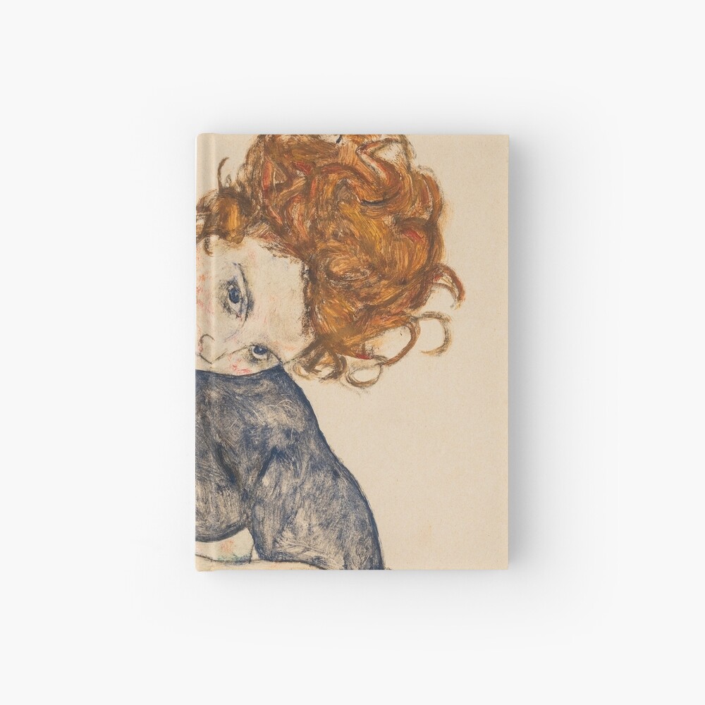 Adele Herms Egon Schiele Seated Woman with Legs Drawn Up Fine Art Print//Poster
