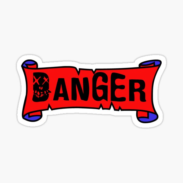 Item preview, Danger Red and Blue Ribbon designed and sold by SerpentSkyArts.