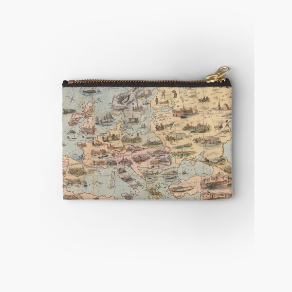 Item preview, Vintage Map of Europe (1842) designed and sold by BravuraMedia.