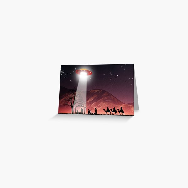 Item preview, Christmas Nativity Scene Alternative (UFO) HQ designed and sold by CRUCIBLE 2020.
