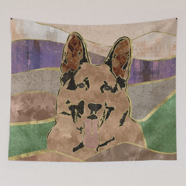 Item preview, German Shepherd Dog - GSD designed and sold by k9printart.