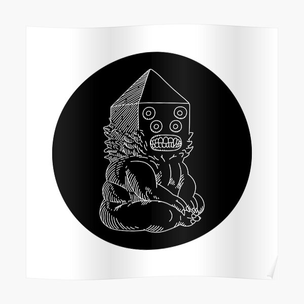 GOLB - white Poster