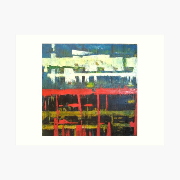 red bridges Art Print