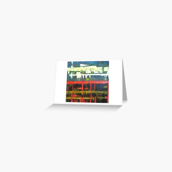 red bridges Greeting Card