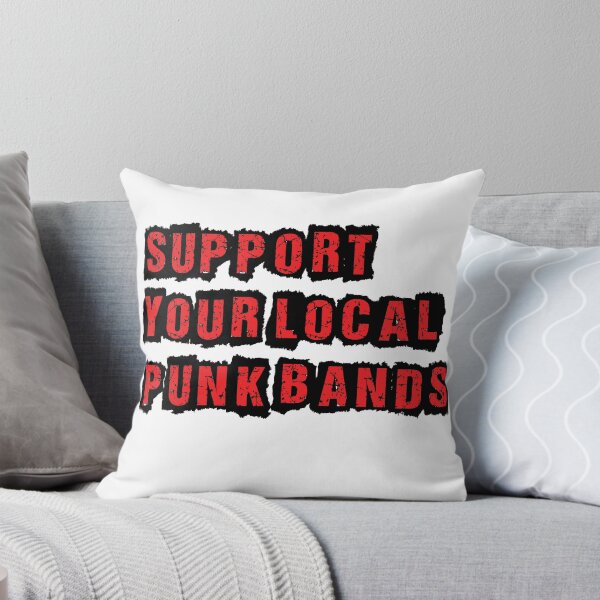 Item preview, Support Your Local Punk Bands designed and sold by SerpentSkyArts.
