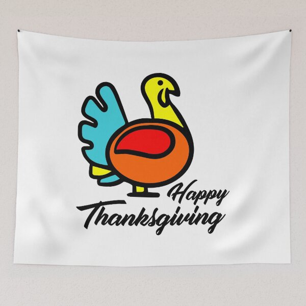 Item preview, Happy Thanksgiving Celebration hydro stickers designed and sold by Arabic Ink Studio.
