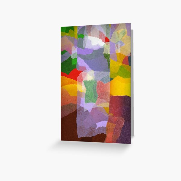 tissue paper 01 Greeting Card