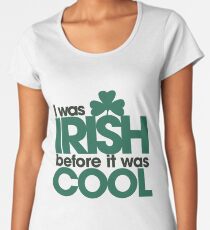 Irish Hipster Women's Premium T-Shirt