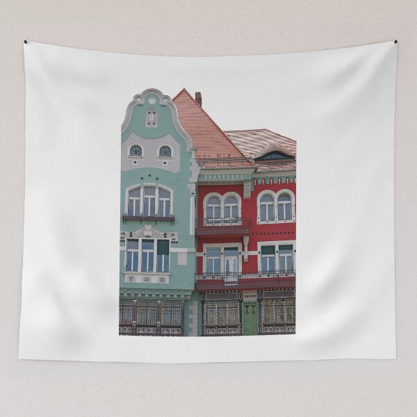 Item preview, Colorful old building Timisoara Romania designed and sold by goceris.