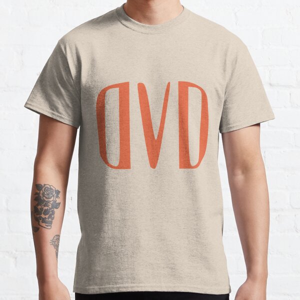 White DVD logo Essential T-Shirt for Sale by avichole1584