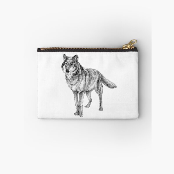 Item preview, Grey wolf illustration designed and sold by stasia-ch.