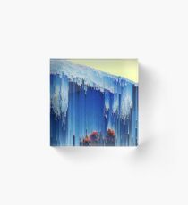 Blue Wave Acrylic Block