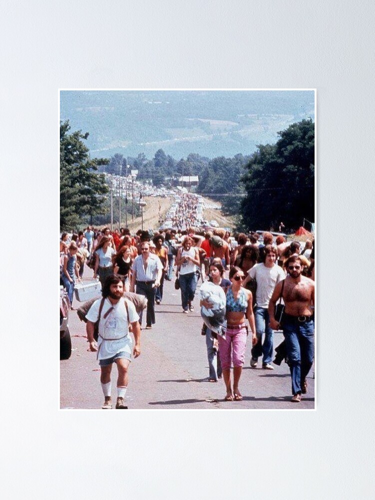 Alternate view of road to woodstock Poster