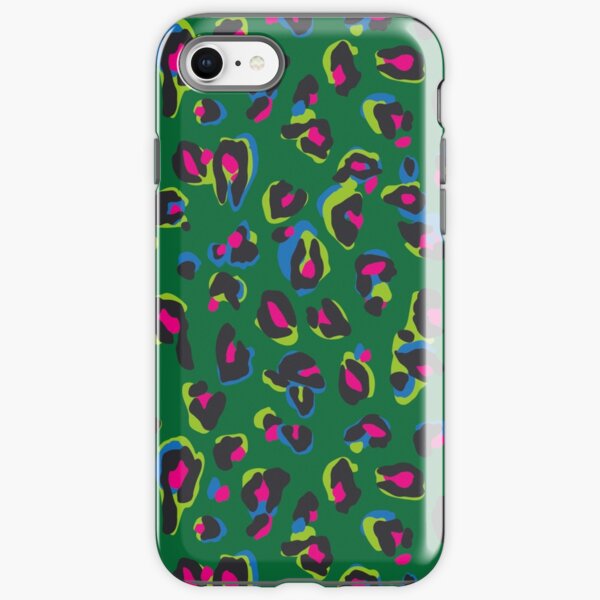 Leo leopard green iPhone Tough Case