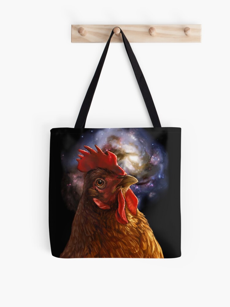 Download Chicken Galaxy Tote Bag By Nambroth Redbubble