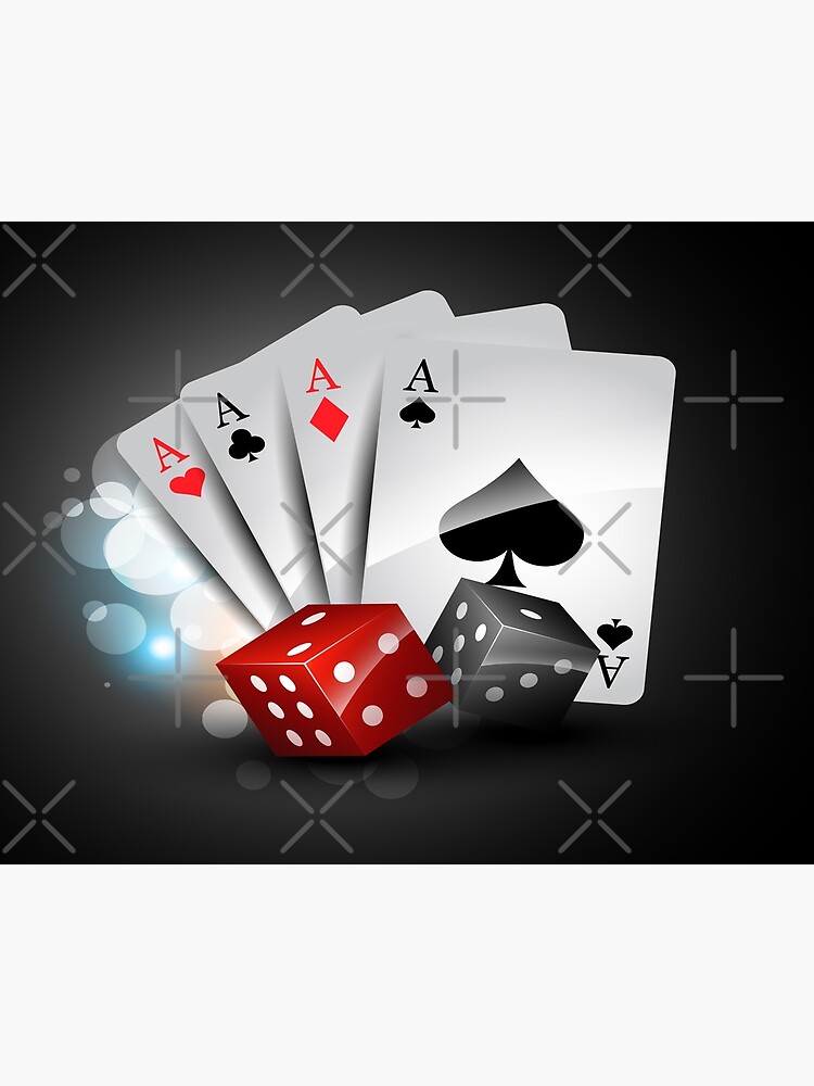 Metal Throwing Cards - Royal Flush & Aces