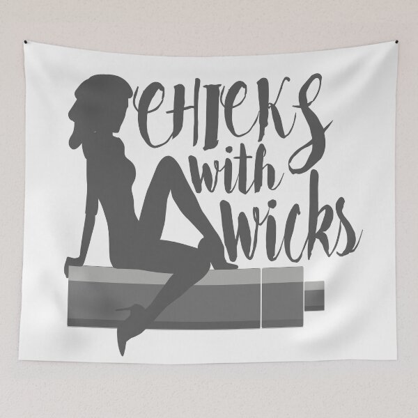 Item preview, Vape Design Chicks with Wicks designed and sold by 2vape.
